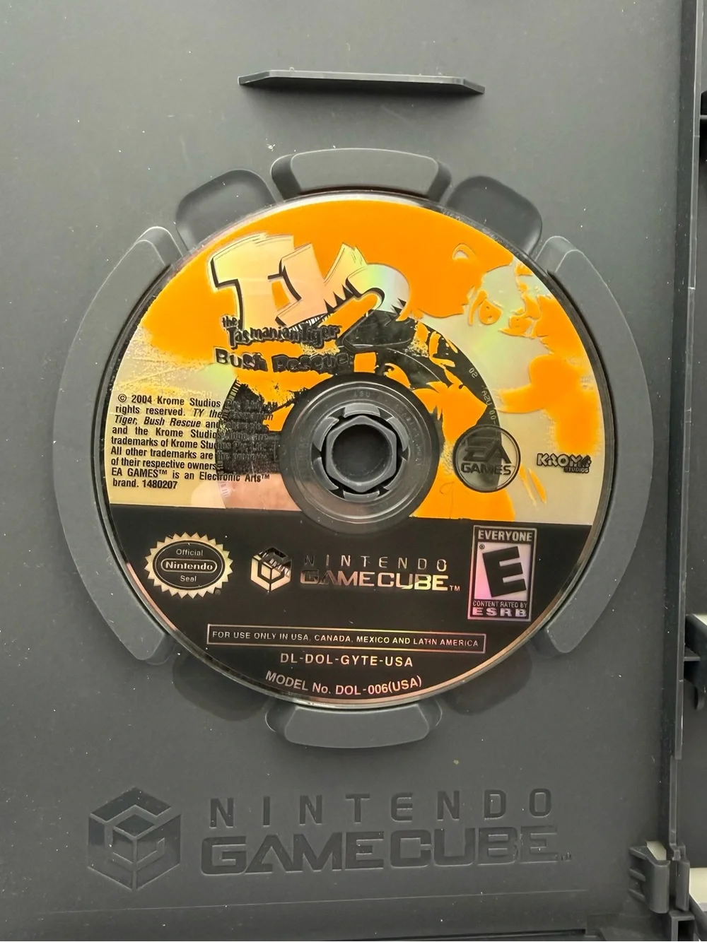 Ty the Tasmanian Tiger 2: Bush Rescue Nintendo GameCube, 2004 No Manual - Tested